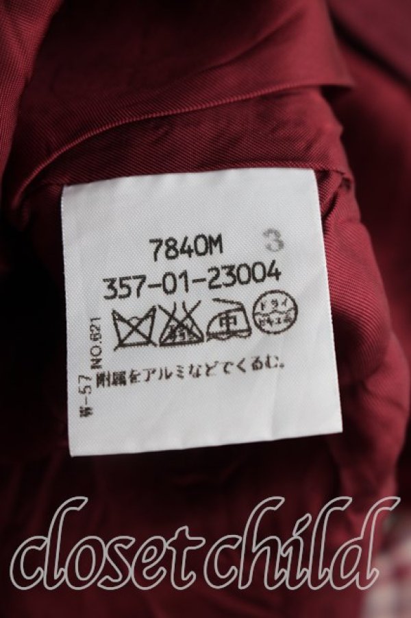 画像4: ヴィヴィアンウエストウッド 中古 / タータンチェックフレアスカート 2（9号相当） 赤  H-26-03-29-067-sk-OD-ZH (4)