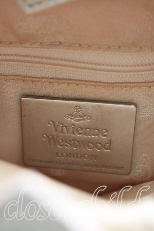画像4: ヴィヴィアンウエストウッド 中古 / アーガイルハンドバッグ  ピンク  H-26-03-29-070-ba-OD-ZH (4)
