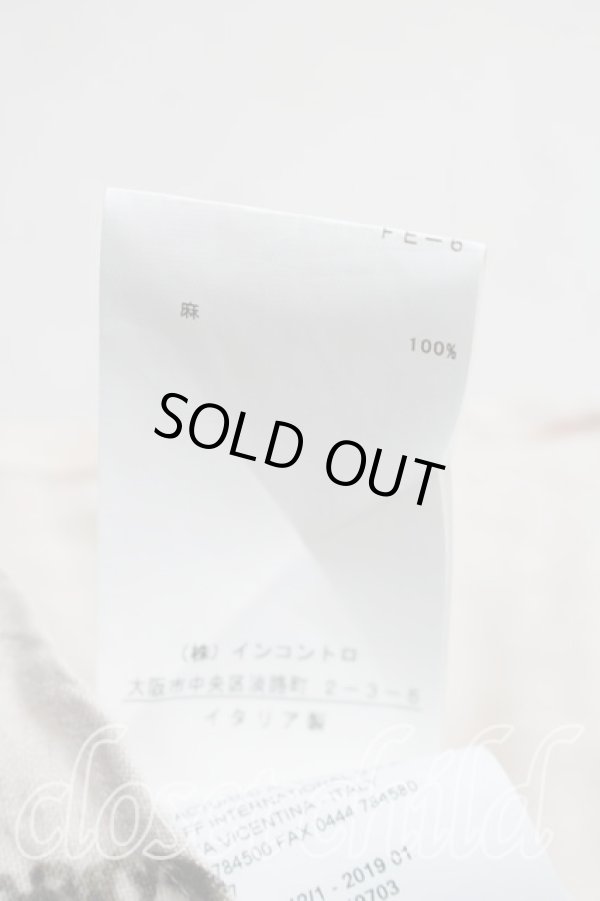 画像5: ヴィヴィアンウエストウッド 中古 / 緑色経済シャツ 38（7号相当） ベージュ  H-26-03-29-007-bl-OD-ZH (5)