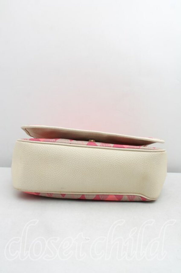 画像3: ヴィヴィアンウエストウッド 中古 / アーガイルショルダーバッグ  ピンク  H-26-03-29-071-ba-OD-ZH (3)