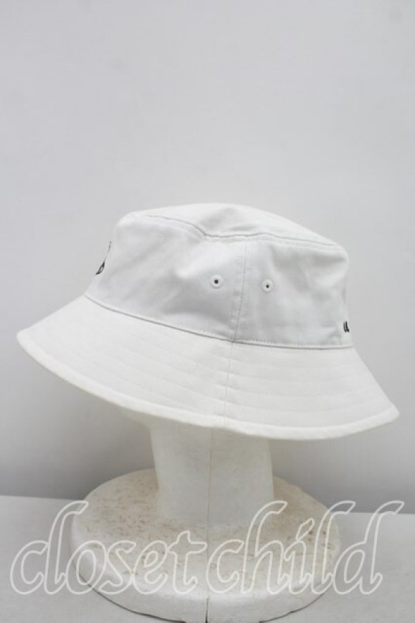画像2: ヴィヴィアンウエストウッド 中古 / オーブ刺繍バケットハット  白  H-26-03-29-073-ha-OD-ZH (2)