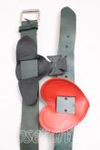 画像3: ヴィヴィアンウエストウッド 中古 / ハート＆オーブベルト  黒  H-26-03-29-077-gd-OD-ZH (3)