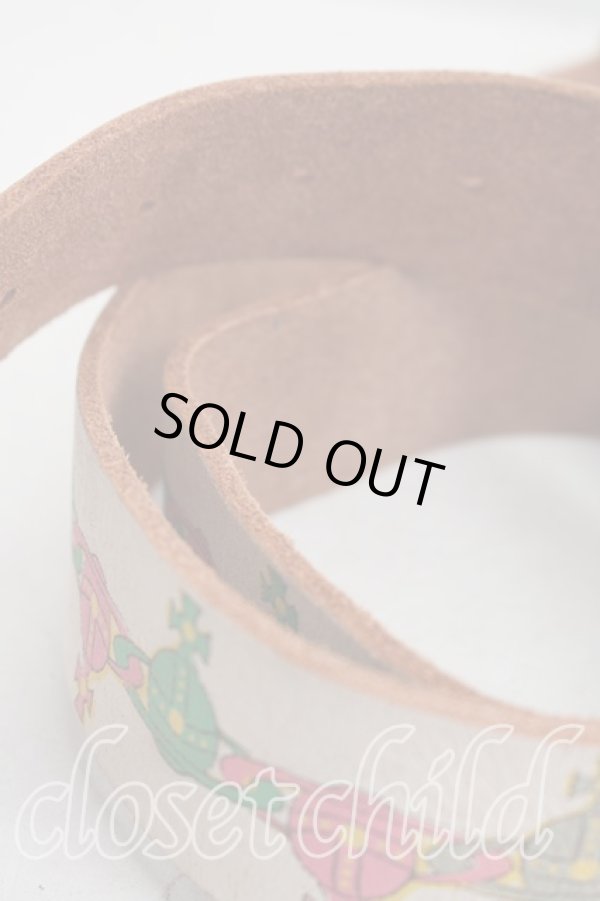 画像4: ヴィヴィアンウエストウッド 中古 / チェーンオーブptベルト  白ｘピンクｘ緑  H-26-03-29-078-gd-OD-ZH (4)