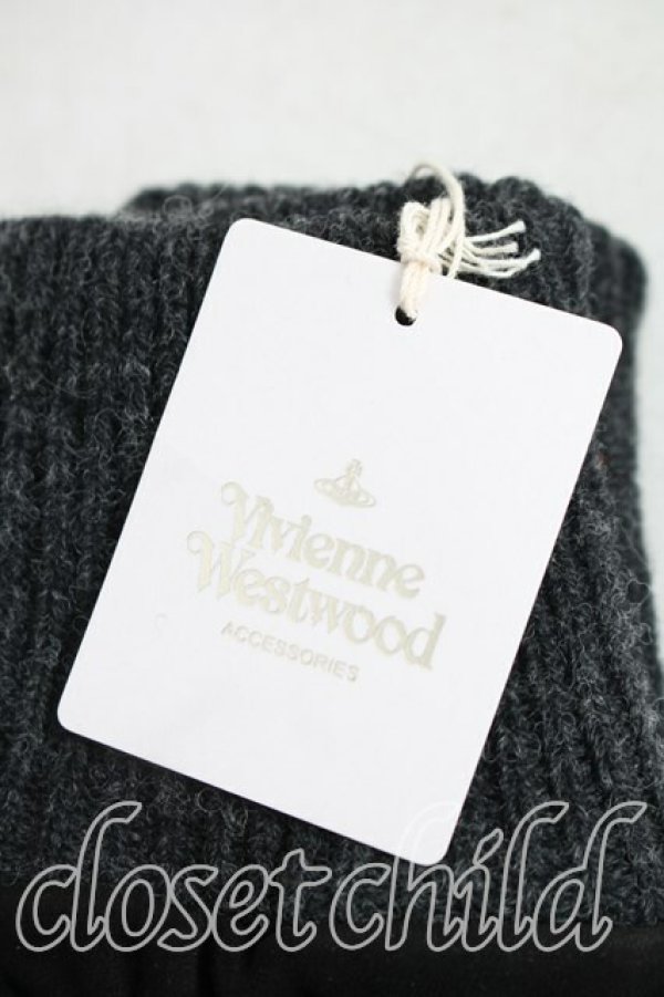 画像3: ヴィヴィアンウエストウッド 中古 / ミトングローブ  黒  H-26-03-29-082-gd-OD-ZH (3)