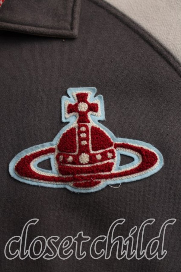 画像7: ヴィヴィアンウエストウッド 中古 / オーガニックコットン裏毛バーディティジャケット O/S 灰  H-26-03-29-001-jc-OD-ZH (7)