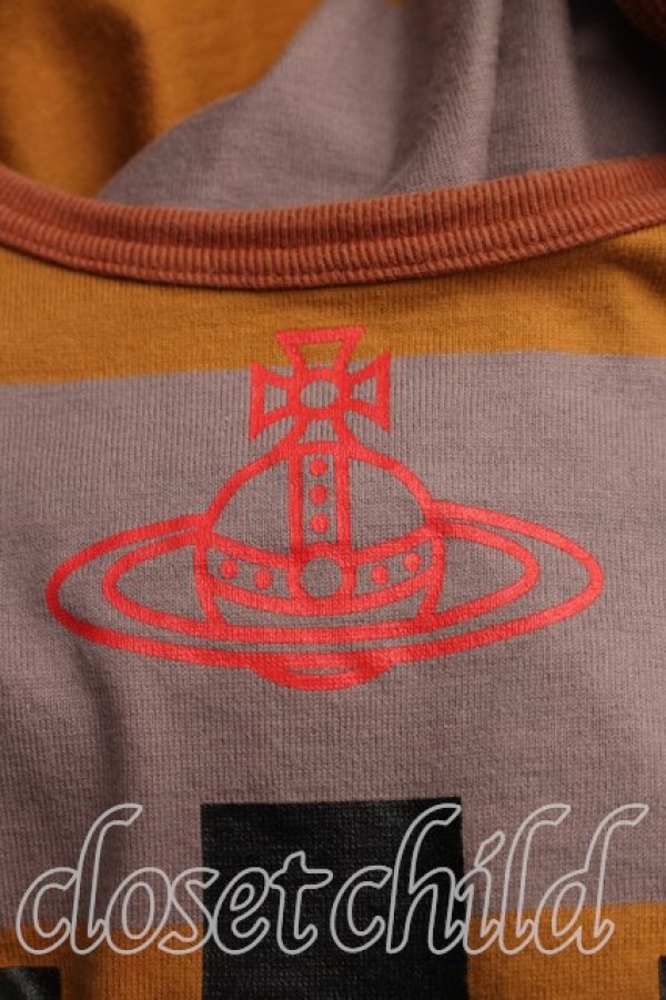 画像6: ヴィヴィアンウエストウッド 中古 / リーフオーブptスウェット 00（ワンサイズ） 茶ｘ灰  H-26-03-29-012-to-OD-ZH (6)