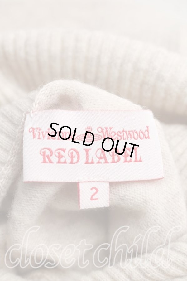 画像3: ヴィヴィアンウエストウッド 中古 / 単色オーブ刺繍タートルニット 2（9号相当） ベージュ  H-26-03-29-015-to-OD-ZH (3)