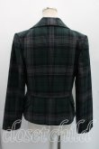 画像2: ヴィヴィアンウエストウッド 中古 / タータンチェックラブジャケット 3（11号相当） 緑  H-26-03-29-002-jc-OD-ZH (2)