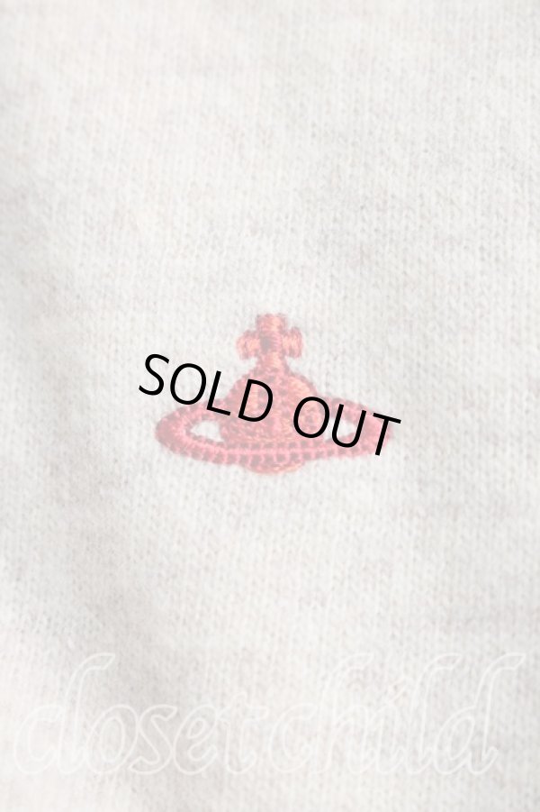 画像6: ヴィヴィアンウエストウッド 中古 / 単色オーブ刺繍タートルニット 2（9号相当） ベージュ  H-26-03-29-015-to-OD-ZH (6)