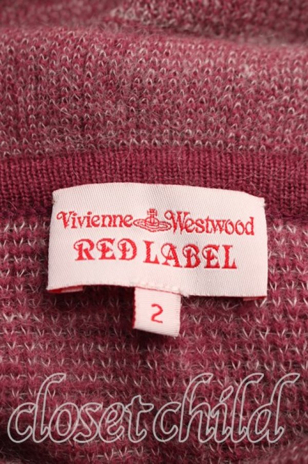 画像3: ヴィヴィアンウエストウッド 中古 / 単色オーブ刺繍ハイネックニット 2（9号相当） 紫  H-26-03-29-017-to-OD-ZH (3)