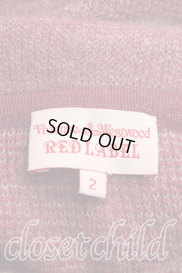 画像3: ヴィヴィアンウエストウッド 中古 / 単色オーブ刺繍ハイネックニット 2（9号相当） 紫  H-26-03-29-017-to-OD-ZH (3)