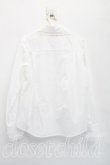 画像2: ヴィヴィアンウエストウッド 中古 / オーブ刺繍レースカラーシャツ 01（7号相当） 白  H-26-04-05-025-bl-OD-ZH (2)