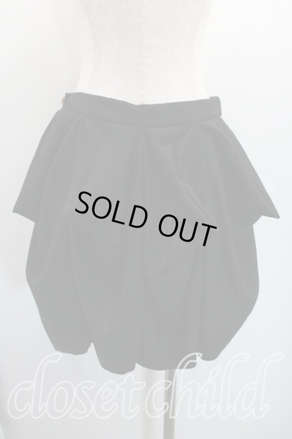 画像2: ヴィヴィアンウエストウッド 中古 / プリーツスカート 黒 2（9号相当）  H-26-04-05-030-sk-OD-ZH (2)