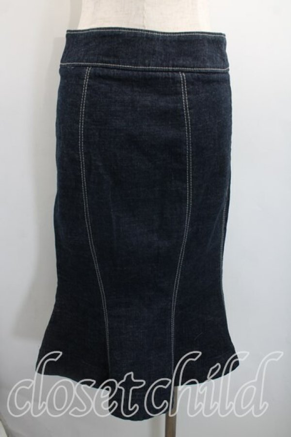 画像2: ヴィヴィアンウエストウッド 中古 / デニムマーメイドスカート  インディゴ  H-26-04-05-031-sk-OD-ZH (2)