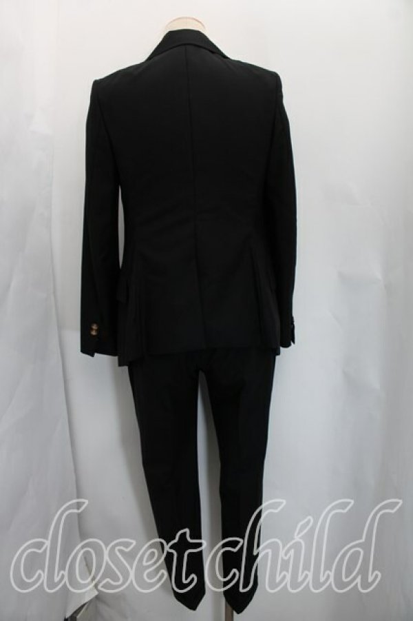 画像2: ヴィヴィアンウエストウッド MAN 中古 / DLセットアップ 44（メンズS相当） 黒  H-26-04-05-033-su-OD-ZH (2)