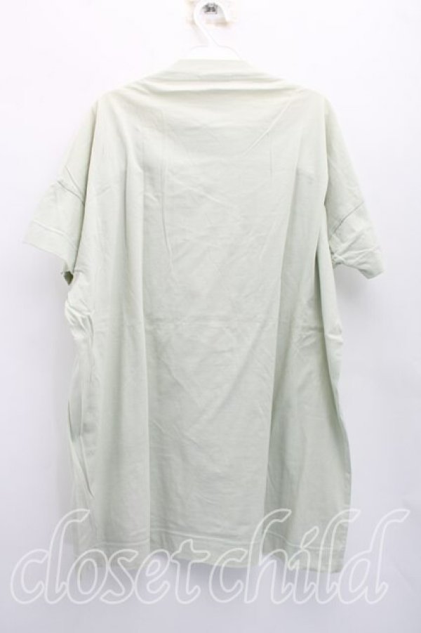 画像2: ヴィヴィアンウエストウッド 中古 / ブーケptスクエアTシャツ 2（9号相当） ライム  H-26-04-05-034-ts-OD-ZH (2)