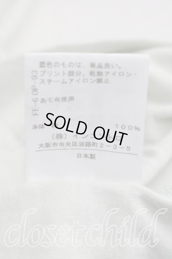 画像5: ヴィヴィアンウエストウッド 中古 / ブーケptスクエアTシャツ 2（9号相当） ライム  H-26-04-05-034-ts-OD-ZH (5)