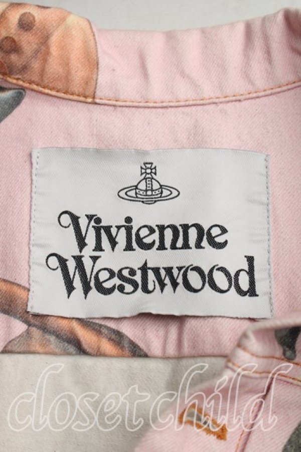 画像3: ヴィヴィアンウエストウッド 中古 / ORB CHAINジャケット XS ピンク  H-26-04-05-004-jc-OD-ZH (3)