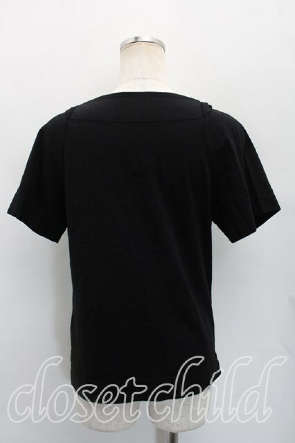 画像2: ヴィヴィアンウエストウッド 中古 / オーブptTシャツ 00（ワンサイズ） 黒  H-26-04-05-038-ts-OD-ZH (2)