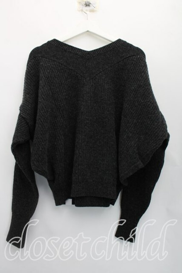 画像2: ヴィヴィアンウエストウッド 中古 / ウールニット O/S 灰  H-26-04-05-040-to-OD-ZH (2)