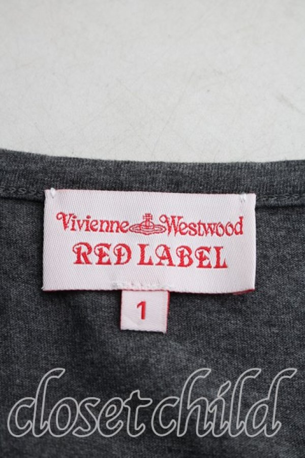 画像3: ヴィヴィアンウエストウッド 中古 / スワンpt長袖カットソー 1（7号相当） 灰  H-26-04-05-044-to-OD-ZH (3)