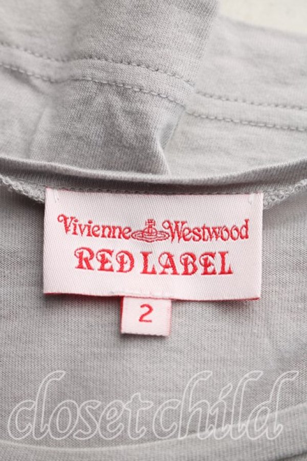 画像3: ヴィヴィアンウエストウッド 中古 / リーフptドルマンカットソー 2（9号相当） 灰  H-26-04-05-046-to-OD-ZH (3)