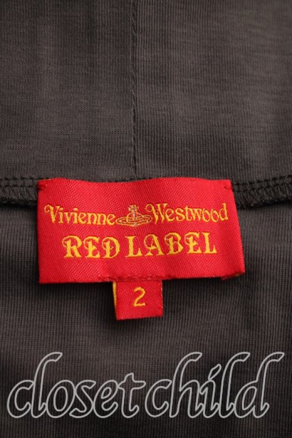 画像3: ヴィヴィアンウエストウッド 中古 / 変形ドルマンカーディガン 2（9号相当） カーキ  H-26-04-05-047-to-OD-ZH (3)