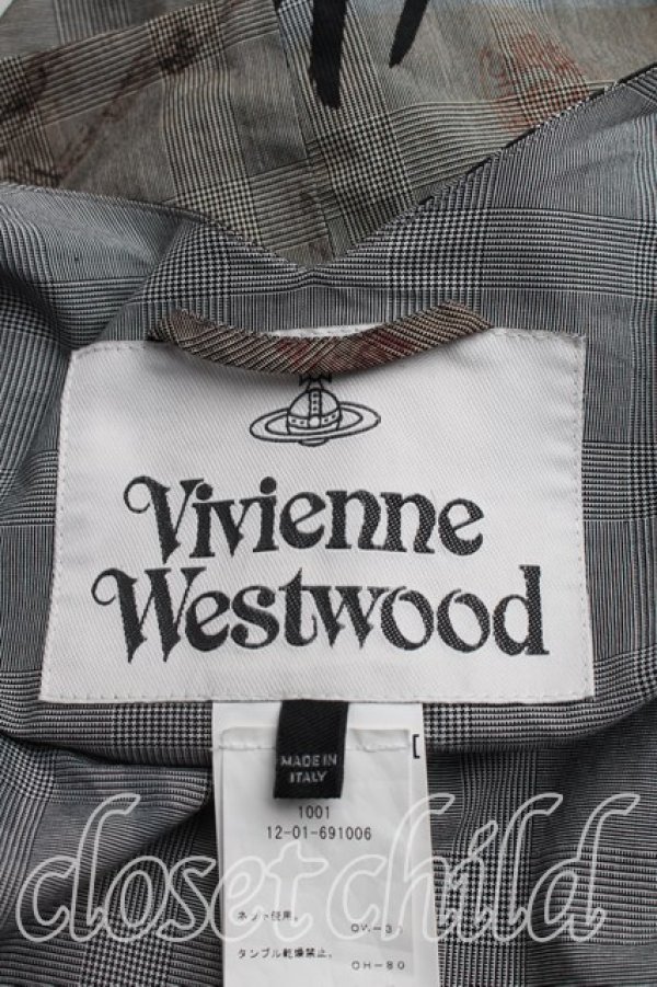 画像3: ヴィヴィアンウエストウッド 中古 / エコノミージップブルゾン  カーキ  H-26-04-05-005-jc-OD-ZH (3)