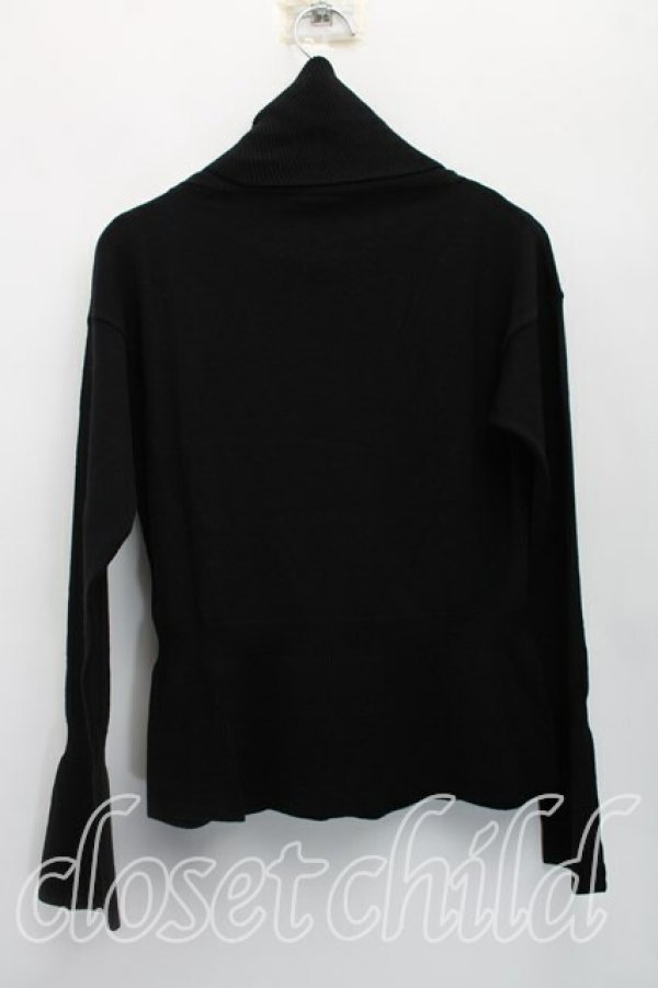 画像2: ヴィヴィアンウエストウッド 中古 / カラーオーブ刺繍タートルニット S 黒  H-26-04-05-053-to-OD-ZH (2)