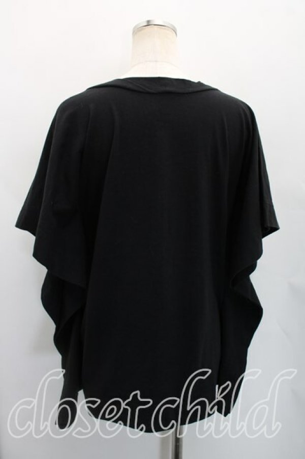 画像2: ヴィヴィアンウエストウッド 中古 / クラウンptスクエアカットソー 2（9号相当） 黒  H-26-04-05-054-to-OD-ZH (2)