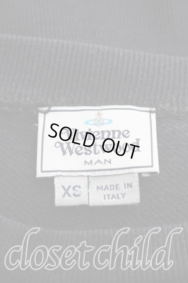 画像3: ヴィヴィアンウエストウッド MAN 中古 / ミルキーウェイスウェット XS 黒  H-26-04-05-058-to-OD-ZH (3)