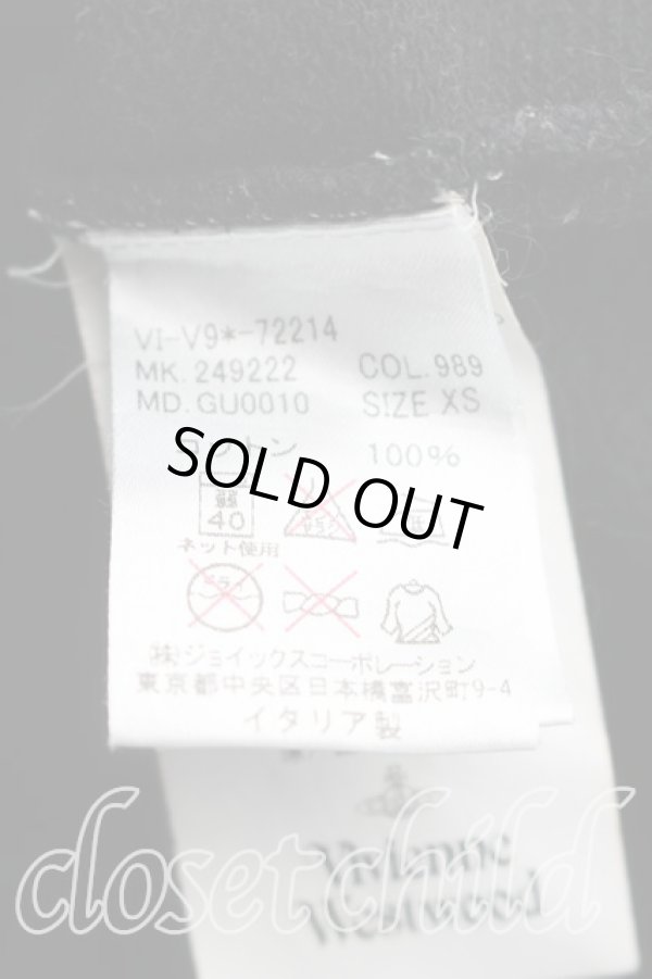 画像4: ヴィヴィアンウエストウッド MAN 中古 / ミルキーウェイスウェット XS 黒  H-26-04-05-058-to-OD-ZH (4)