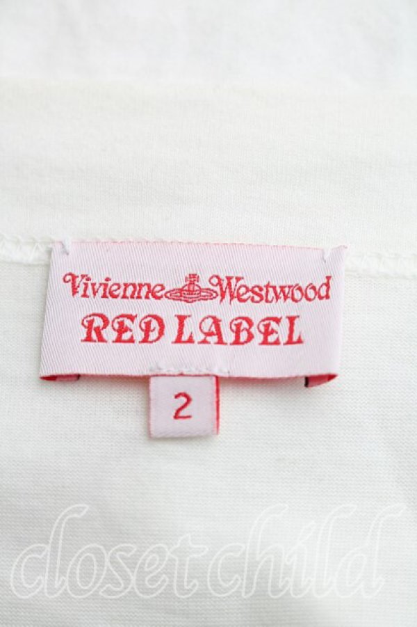 画像3: ヴィヴィアンウエストウッド 中古 / DIAMOND JUBILEEカットソー 2（9号相当） 白  H-26-04-05-062-to-OD-ZH (3)