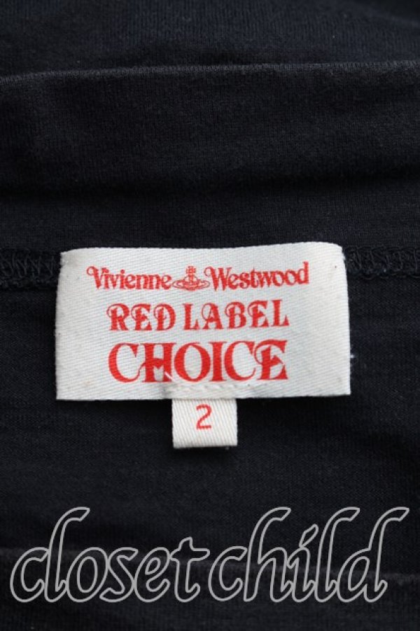 画像3: ヴィヴィアンウエストウッド 中古 / SWITCH TO GREEN ENERGYカットソー 2（9号相当） 黒  H-26-04-05-064-to-OD-ZH (3)