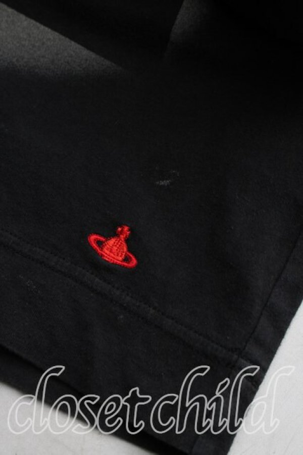 画像7: ヴィヴィアンウエストウッド 中古 / SWITCH TO GREEN ENERGYカットソー 2（9号相当） 黒  H-26-04-05-064-to-OD-ZH (7)