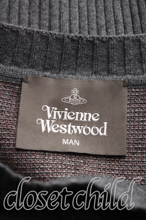 画像3: ヴィヴィアンウエストウッド MAN 中古 / ベルトptニット FREE 灰  H-26-04-05-067-to-OD-ZH (3)