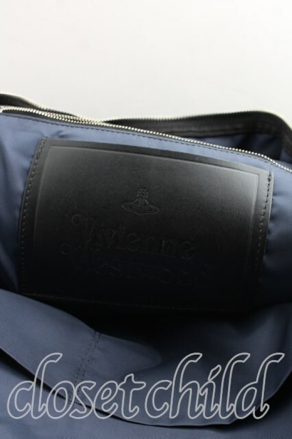 画像4: ヴィヴィアンウエストウッド 中古 / マンチェスターリュック  黒  H-26-04-05-071-ba-OD-ZH (4)