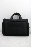画像2: ヴィヴィアンウエストウッド 中古 / アイダーダウン トートバッグ  黒  H-26-04-05-072-ba-OD-ZH (2)