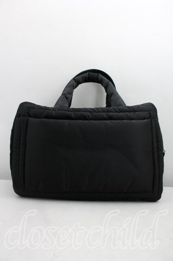 画像2: ヴィヴィアンウエストウッド 中古 / アイダーダウン トートバッグ  黒  H-26-04-05-072-ba-OD-ZH (2)