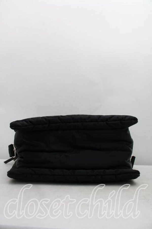 画像3: ヴィヴィアンウエストウッド 中古 / アイダーダウン トートバッグ  黒  H-26-04-05-072-ba-OD-ZH (3)