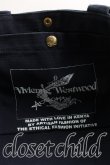 画像4: ヴィヴィアンウエストウッド 中古 / 限定トートバッグ  紺  H-26-04-05-074-ba-OD-ZH (4)