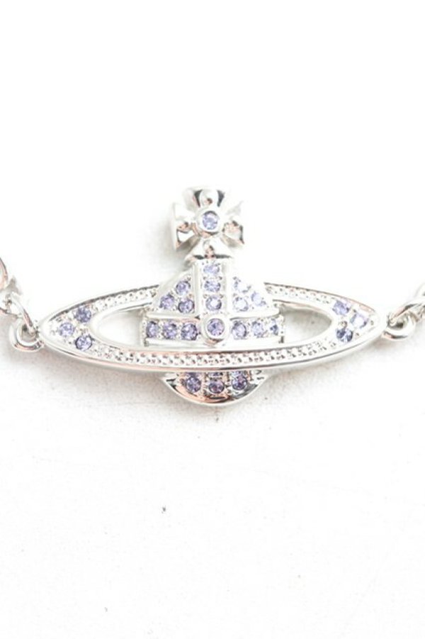 画像2: ヴィヴィアンウエストウッド 中古 / ミニバスレリーフブレスレット  シルバー  H-26-04-05-079-ac-OD-ZH (2)