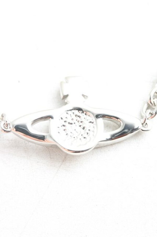 画像3: ヴィヴィアンウエストウッド 中古 / ミニバスレリーフブレスレット  シルバー  H-26-04-05-079-ac-OD-ZH (3)