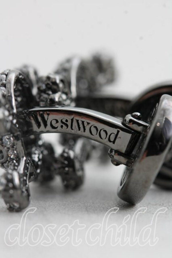 画像3: ヴィヴィアンウエストウッド 中古 / スカルカフスボタン  ガンメタ  H-26-04-05-081-ac-OD-ZH (3)