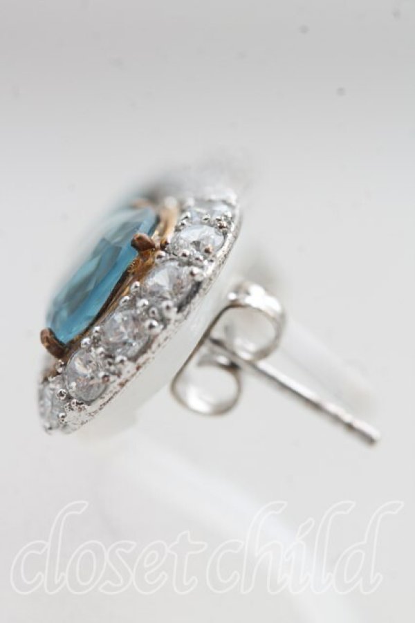 画像2: ヴィヴィアンウエストウッド 中古 / ペイブピアス  シルバー  H-26-04-05-084-er-OD-ZH (2)