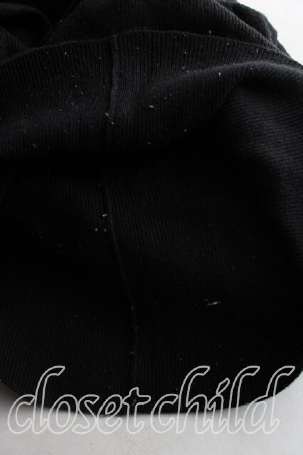 画像6: ヴィヴィアンウエストウッド 中古 / タイフロントニットワンピース 2（9号相当） 黒  H-26-04-05-008-op-OD-ZH (6)