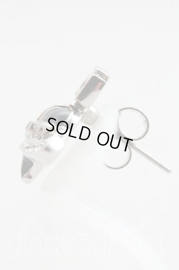 画像3: ヴィヴィアンウエストウッド 中古 / ディアマンテハートシングルピアス  黒  H-26-04-05-088-er-OD-ZH (3)