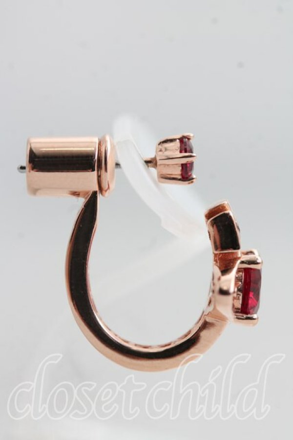 画像2: ヴィヴィアンウエストウッド MAN 中古 / MAN.MATENIAシングルピアス  ピンクゴールド  H-26-04-05-090-er-OD-ZH (2)