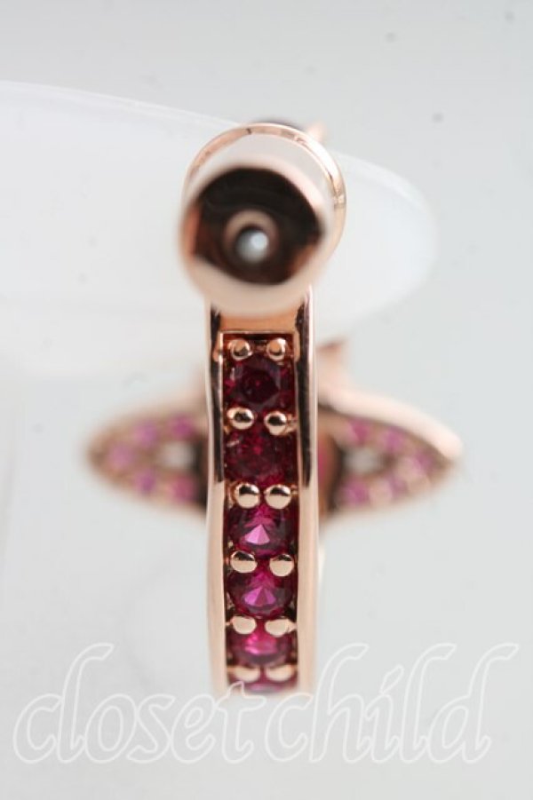 画像4: ヴィヴィアンウエストウッド MAN 中古 / MAN.MATENIAシングルピアス  ピンクゴールド  H-26-04-05-091-er-OD-ZH (4)