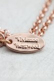 画像4: ヴィヴィアンウエストウッド 中古 / ミニバスレリーフネックレス  ピンクゴールド  H-26-04-05-093-nl-OD-ZH (4)